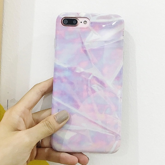 Accessories - NEW iPhone 6 Plus/6s Plus Marble Clouds Soft Case